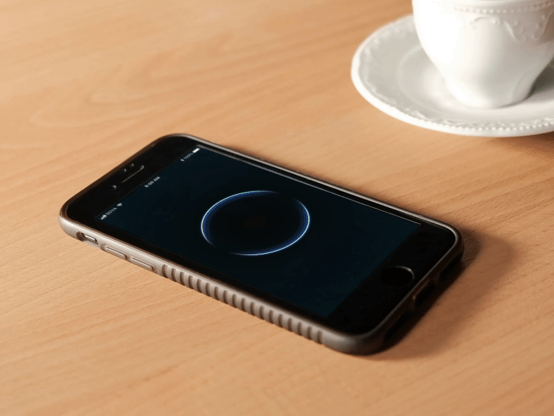 Coffee Is Ready after effect application artificial intelligence coffee interace ui