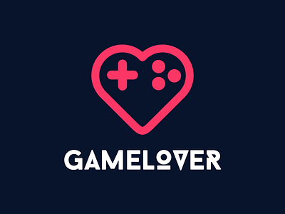 Gamelover ilustrator logo