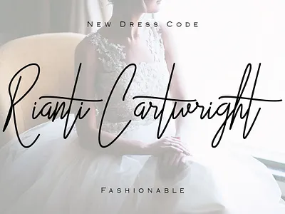 Rianti Signature by Fiorenza branding cool lettering monoline packaging font script signature signaturefont type typeface typography