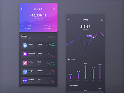 Stock Software stock ui ux 系统 设计