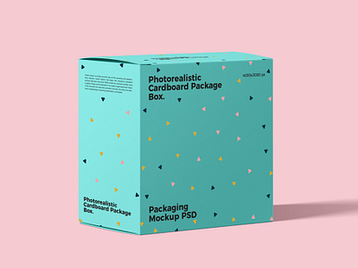 Free Photorealistic Cardboard Package Box Mockup PSD box mockup branding free free mockup free psd mockup freebie freebies freemockup mockup mockup free mockup psd mockup template mockuptemplate packaging packaging mockup psd psd mockup psdmockup