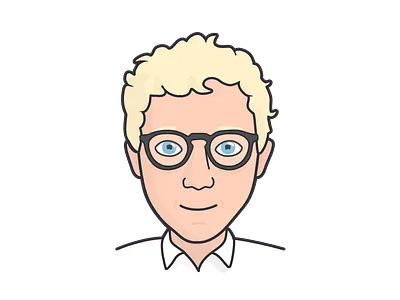 Me illustration profile self potrait