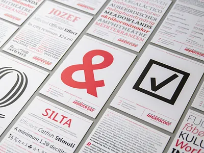 Underscore Specimen cards font font family fonts graphic design postcard specimen type design typeface typography
