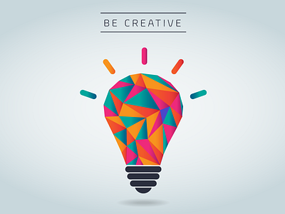 Be Creative design vector