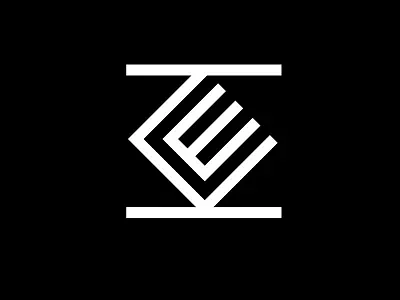 E icon logo logo alphabet