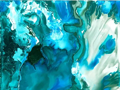 Flow - Abstract Art Painting abstract art artist