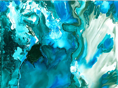 Flow - Abstract Art Painting abstract art artist