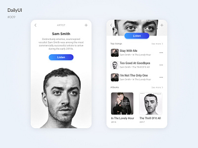 Music Player | Daily UI | 009 009 dailyui music app music player ui user interface