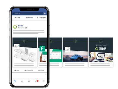Facebook Carousel Campaign advertising campaign branding design digital advertising digital design