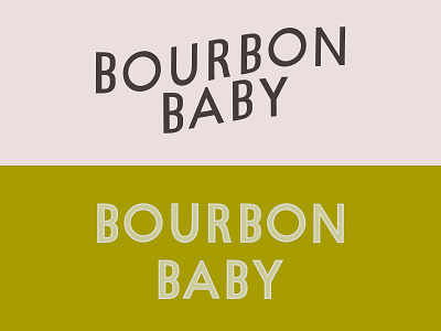 Logotype for Bourbon Baby barrel bourbon branding design font graphic design hand lettering handmade identity illustrator logo oak oakbarrels texas typography vector whiskey whisky