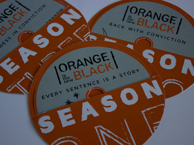 Orange is the New Black Box Set color design orange is the new black package design typography