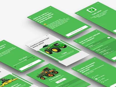 Aegro App Challenge | Machine checklist android app design interaction mobile product ui ux
