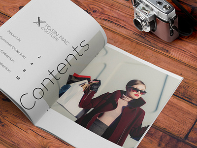 Content branding brochure design graphic design lookbook