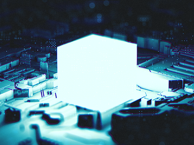 Tesseract 3d art 3d render c4d cinema4d design displacement render shapes ui