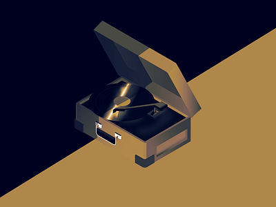 muddy vinyl inktober isometric isometric illustration muddy vinyl