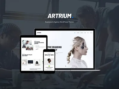 Artrium | Creative Agency & Web Studio WordPress Theme design bureau design studio gdpr marketing portfolio web design web development web studio web studio wordpress theme wordpress theme