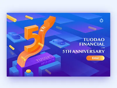 5th Anniversary 2.5d anniversary appreciation car colour financial five illustration pc technology