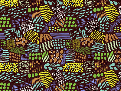 Pattern african branding brown chocolate colorful food and beverage graphic design handdrawn organic pattern