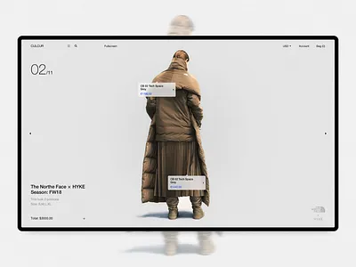 Culture Currency clean design desktop ecommerce grey japanese minimal typogaphy ui ux web website white