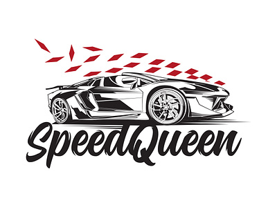 Speedqueen design rise sport vector