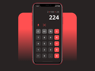 Calculator concept app app concept calculation calculator calculator app clean concept concept app concept design daily dailyui dailyui 004 iphonex minimal minimal app mobile app mobile app design ui ux design uidesign ux