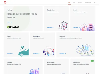 Shot #5443345 booking clean dashboard grid layout illustration landing page minimal reactive rental ui concept