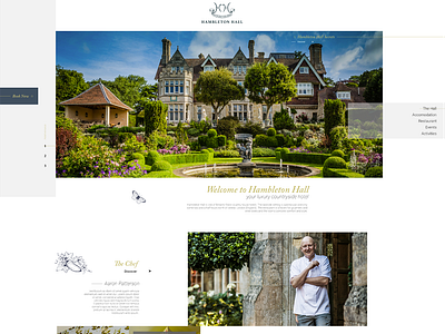 Hambleton Hall app art brand branding character clean design flat icon icons identity lettering minimal type typography ui ux vector web website