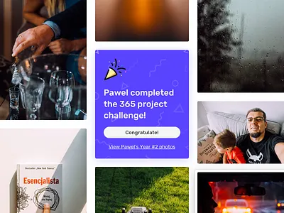 Completed! achievement design grid interface masonry minimal ui ux web web design webdesign website