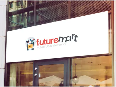 Future Mart branding creative illustration vector