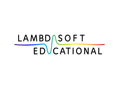 Lambdasoft Educational brand branding creative design education inspiraldesign learning logodesign logodesigns typography