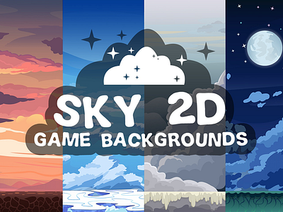 Sky Game Backgrounds 2d backgrounds game game assets gamedev gaming