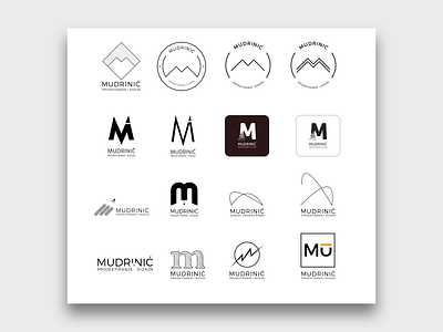 Mudrinic Logo branding design illustration logo ui