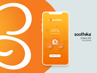 Soothika Mobile App Design app design design icon design interaction design mobile app mobile app design mobile interface mobile ui mobile website modern website simple website ui ui design ux ux design web design website website design website mockup