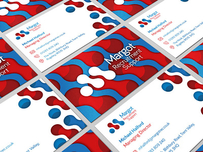 Margot Business Card Mockup brand branding business card design business cards print