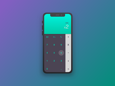 Daily UI 004 Calculator calculator dailyui dailyui 004