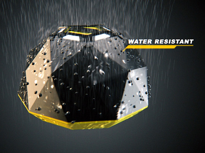 3D Motion Graphics | Limpet | Geotekk 3d 3d model 3drender alarm animation arnoldrender c4d cinema 4d limpet motion graphics rain render security