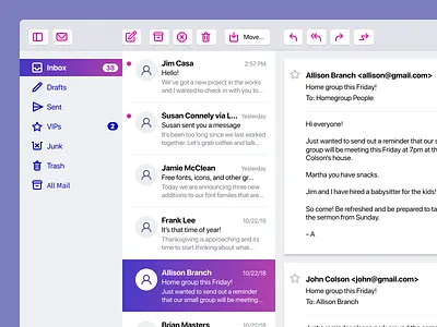 E-mail Icons Demo icon pack
