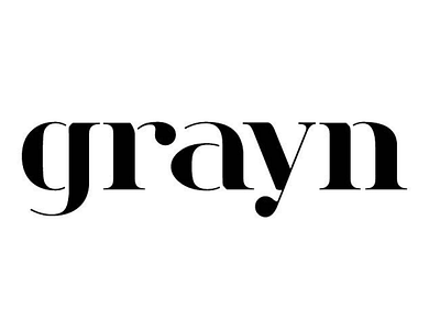 grayn branding font logo text type wordmark