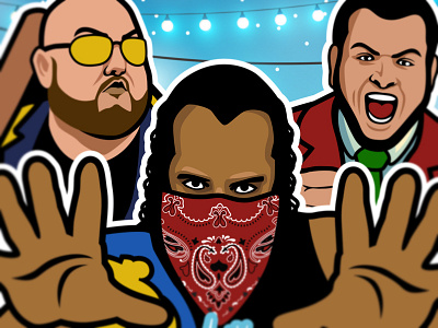 Pro Wrestling Flyer buffalo entertainment pro wrestling sports sports branding vector art wrestling