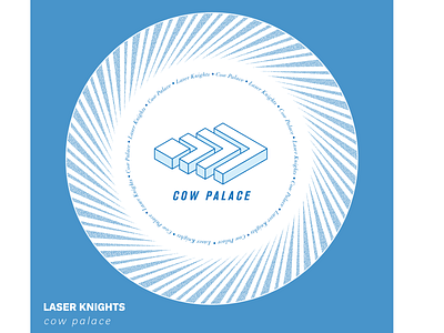 Cow Palace by Laser Knights album art album cover artbook zine