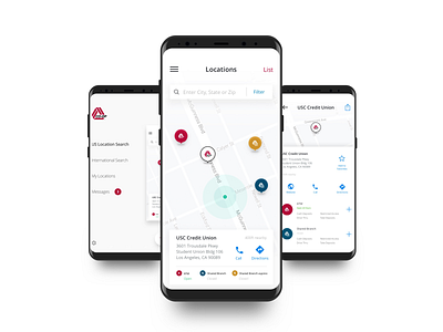 CO-OP Financial Locator App android app gps ios map