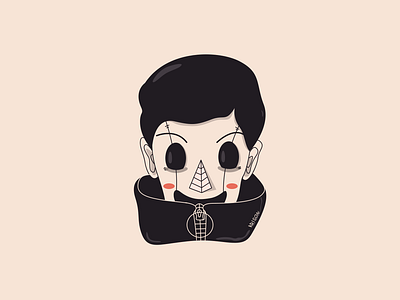 2.木偶 head portrait