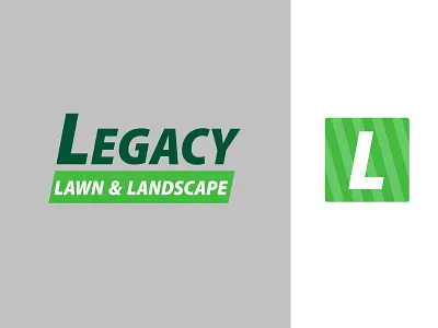 Landscape Logo grass l landscape lawn lawncare legacy logo