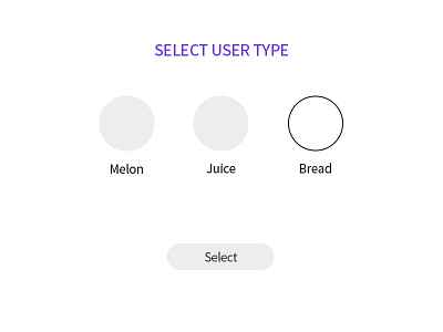 dailyui #064 Select User Type dailyui 064 select user type