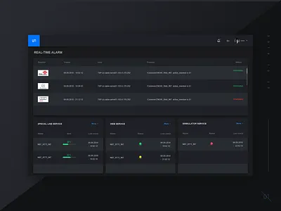 Monitoring system bs system ui web