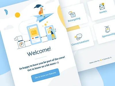 Welcome Email brand brand identity branding email icon icons illustration typography ui