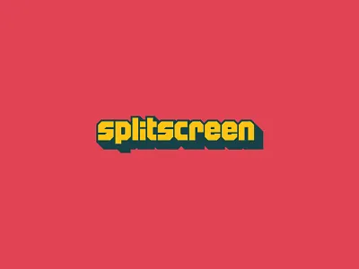 Splitscreen Podcast audio brand branding branding design design game gaming kotaku logo logo design logos logosai logoseeker podcast screen split symbol type vector videogame