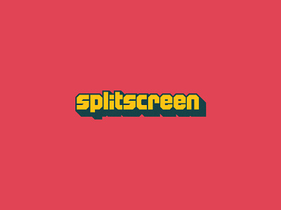 Splitscreen Podcast audio brand branding branding design design game gaming kotaku logo logo design logos logosai logoseeker podcast screen split symbol type vector videogame