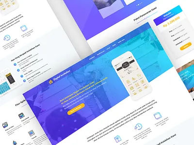 Digital Invitation branding design ui ux web website