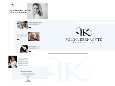 PK Beauty web design